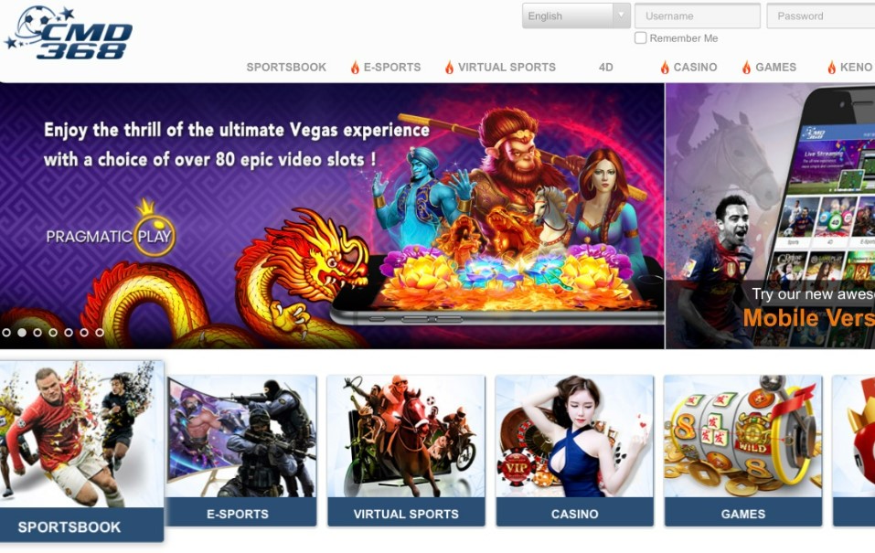 CMD368 Casino SG | Premium Slots & Sports Betting